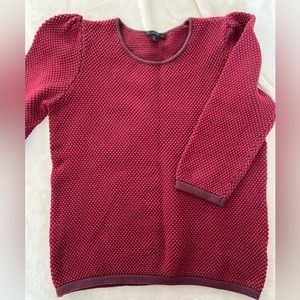 COS sweater with shoulder detail, size M